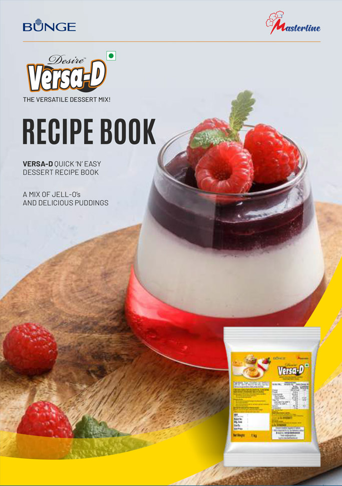 Versa-D Recipe Booklet
