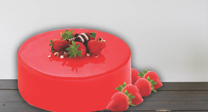 Enhance Deluxe Strawberry Flavoured Glaze