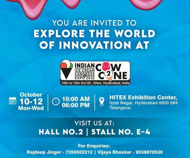 Indian Icecream Congress Expo 2022 Bunge Masterline Global Bakery & Food Service